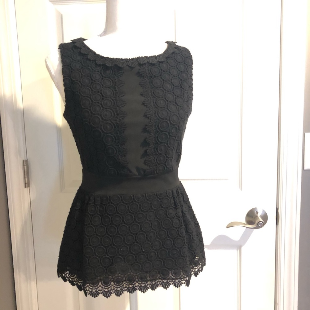 Diane von Furstemberg DVF Tavita top 0 black
